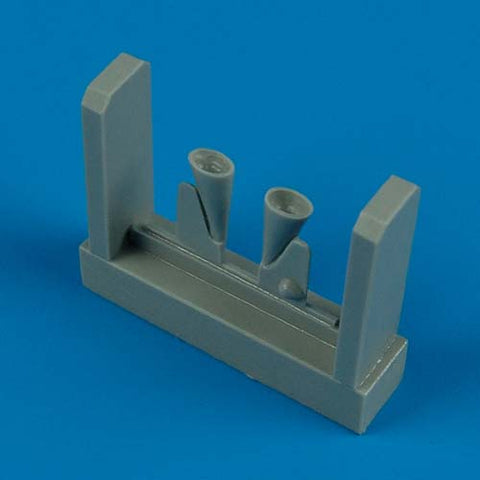 Quick Boost 48 350 1/48 MC.200 Saetta exhaust(For ITALERI)