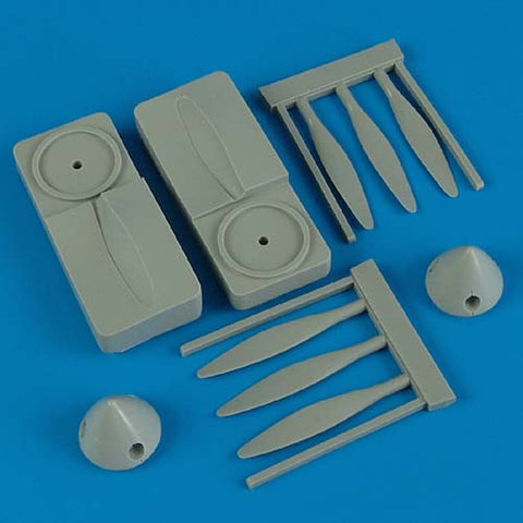 Quick Boost 48 381 1/48 P-38 Lightning propeller w/tool(For HASEGAWA)
