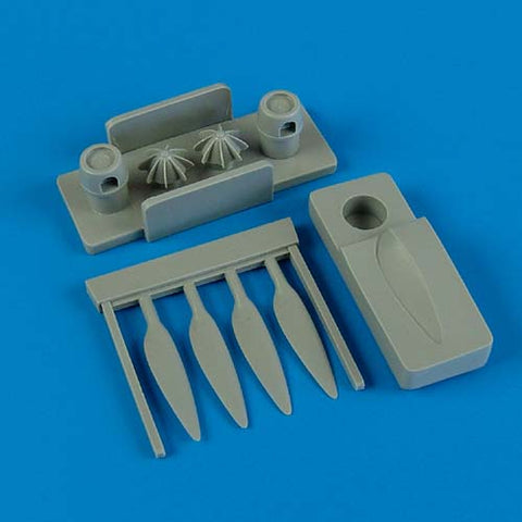 Quick Boost 48 393 1/48 Fw 189 propeller w/tool(For GREAT WALL HOBBIES)