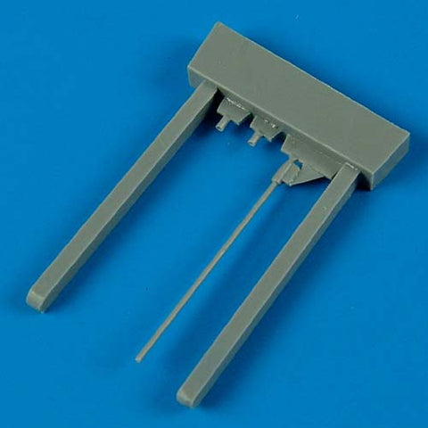 Quick Boost 48 413 1/48 Lavochkin La-5 gun barrels and pitot tube(For ZVEZDA)