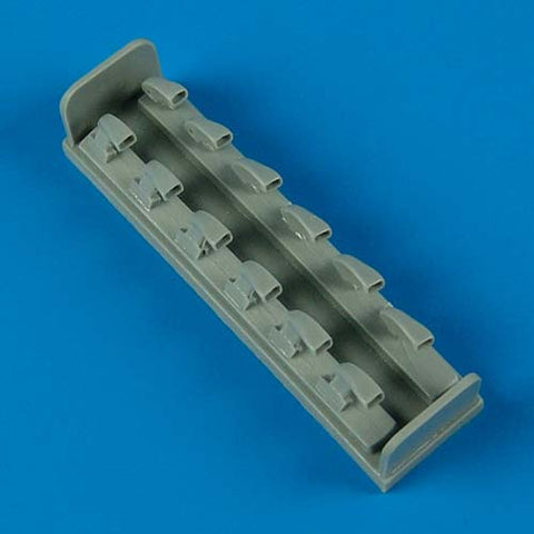 Quick Boost 48 414 1/48 Bf 109F exhaust(For ZVEZDA)