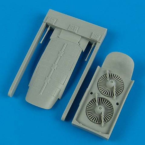 Quick Boost 48 448 1/48 Yak-38 Forger correct vertical engine & cover(For HOBBY BOSS)