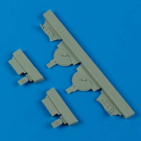 Quick Boost 48 451 1/48 A6M5 Zero undercarriage covers(For HASEGAWA)