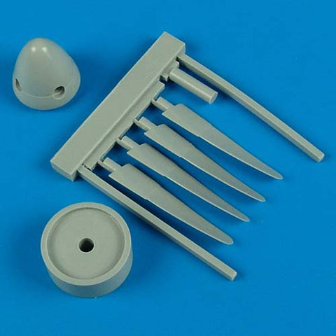 Quick Boost 48 466 1/48 P-51D Mustang propeller w/tool(For HOBBY BOSS)
