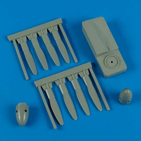 Quick Boost 48 470 1/48 P-61A/B Black Widow propellers w/tool(For GWH)