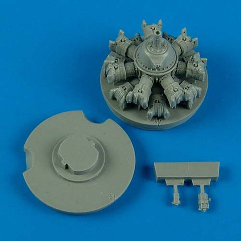 Quick Boost 48 524 1/48 TBF/TBM Avenger engine(For ITA/ACA/ACCU)