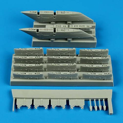 Quick Boost 48 537 1/48 A-1 Skyraider pylons(For TAMIYA)