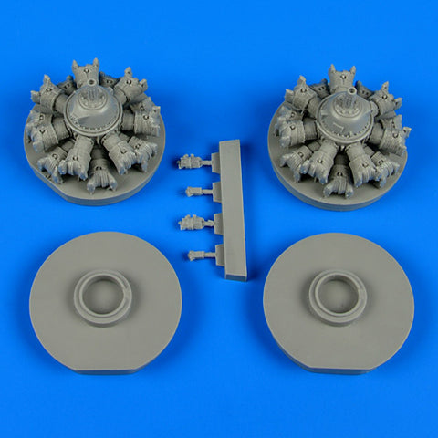 Quick Boost 48 554 1/48 B-25 Mitchell engines(For ITALERI/ACC. M.)