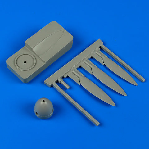 Quick Boost 48 567 1/48 Fw Ta 152C propeller w/tool(For HOBBY BOSS)