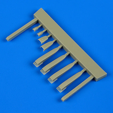 Quick Boost 48 578 1/48 Kfir C2/C7 air scoops(For KINETIC)