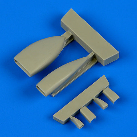 Quick Boost 48 585 1/48 OV-1 Mohawk air intakes(For RODEN)