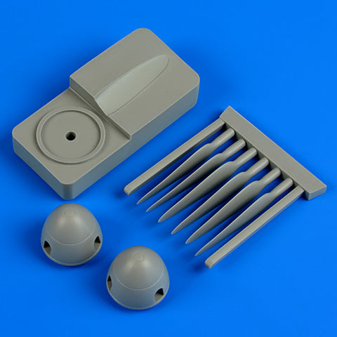 Quick Boost 48 594 1/48 Me 410 propeller w/tool(For REVELL/PROMODELER)