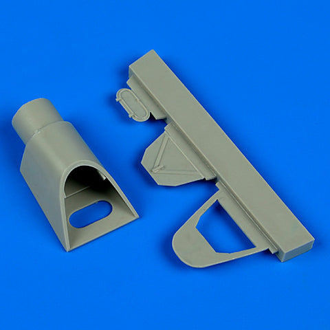 Quick Boost 48 637 1/48 Bf 109G opened cockpit´s rear bulkhed Eq. MW-50 or GM-1(For EDUARD)