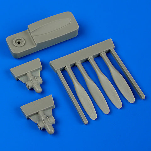 Quick Boost 48 656 1/48 C-45 propellers w/tool(For ICM)