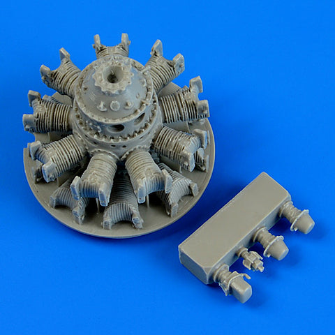 Quick Boost 48 664 1/48 F4U-5 Corsair engine(For HOBBY BOSS)