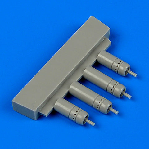 Quick Boost 48 671 1/48 F4U-5 Corsair gun barrels without pylons(For HASEGAWA)