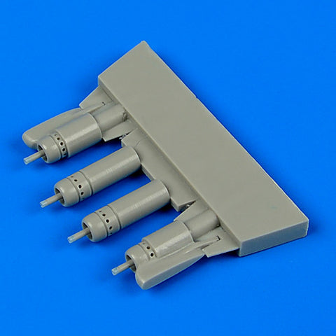 Quick Boost 48 672 1/48 F4U-5 Corsair gun barrels with pylons(For HASEGAWA)