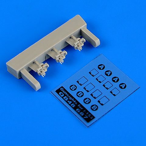 Quick Boost 48 687 1/48 I-153 Chaika gunsights(For ICM)
