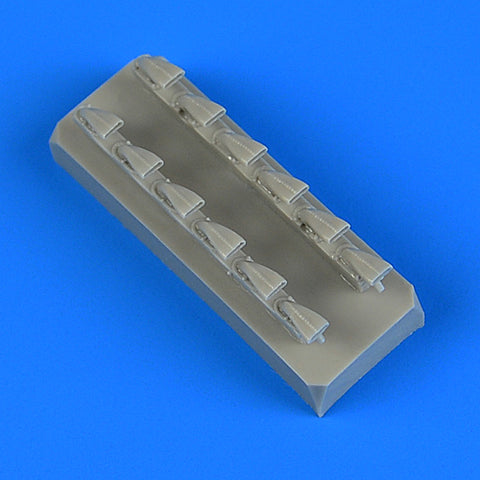 Quick Boost 48 821 1/48 Bf 109 G-6 exhaust(For TAMIYA)