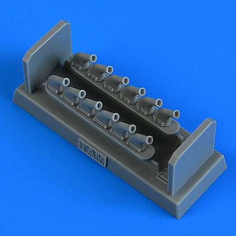 Quick Boost 48 929 1/48 P-51D Mustang exhaust(For TAMIYA)