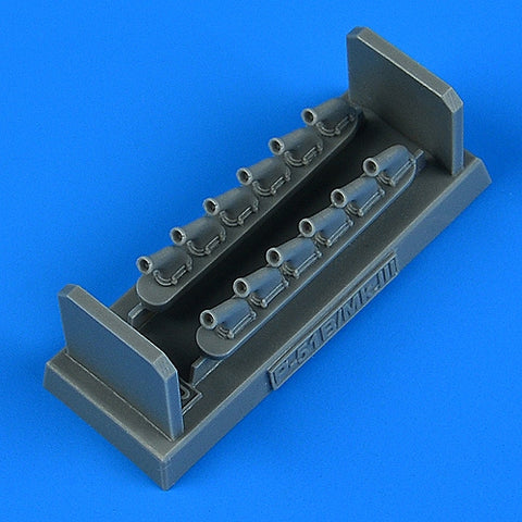 Quick Boost 48 945 1/48 P-51B/Mk.III Mustang exhaust(For TAMIYA)