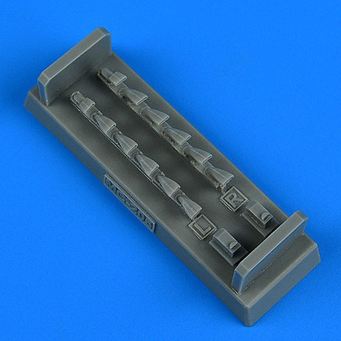 Quick Boost 48 951 1/48 Macchi MC.205 correct exhaust(For HASEGAWA/ITALERI)