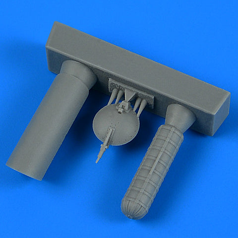Quick Boost 49 050 1/48 Su-25 Frogfoot open airbrake parachute(For ZVEZDA)