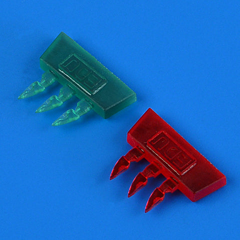 Quick Boost 49 086 1/48 Bf 109K position lights (coloured)(For EDUARD)