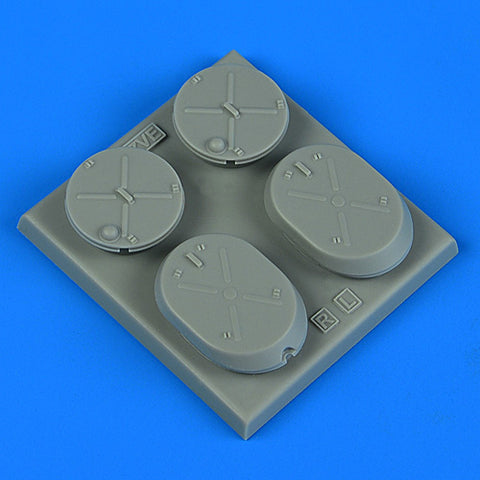 Quick Boost 49 100 1/48 Su-25 Frogfoot FOD covers(For ZVEZDA)