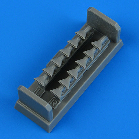 Quick Boost 49 129 1/48 P-39 Airacobra Mk.I exhaust(For HASEGAWA)