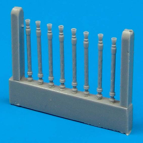 Quick Boost 72 021 1/72 Lancaster gun barrels oval perforated(For HASEGAWA)