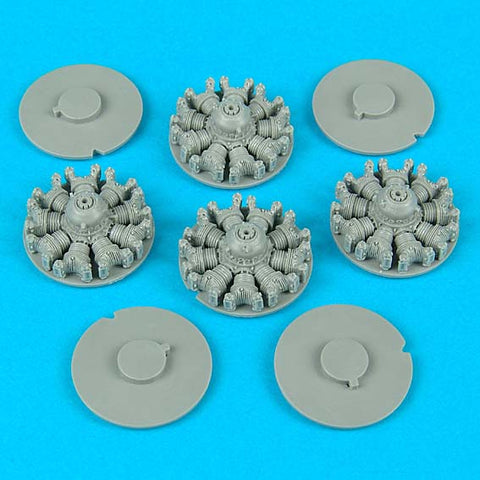 Quick Boost 72 049 1/72 B-17 engines (for Academy)(For ACADEMY)