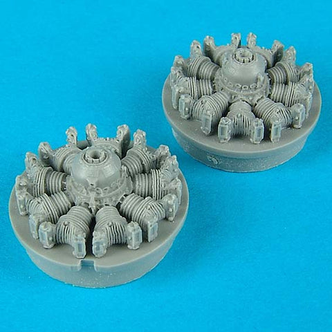 Quick Boost 72 059 1/72 S2F-1 Tracker engines(For HASEGAWA)