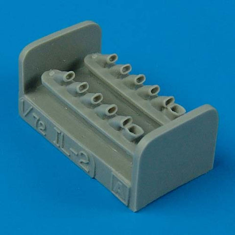 Quick Boost 72 181 1/72 Ilyushin IL-2 exhaust(For ACADEMY)