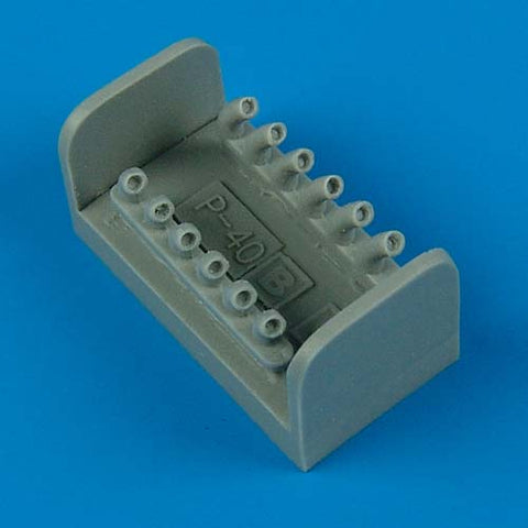 Quick Boost 72 202 1/72 P-40B/C Warhawk exhaust(For TRUMPETER)