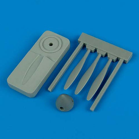 Quick Boost 72 211 1/72 Hawker Hurricane De Havilland propeller w/tool(For HASEGAWA)