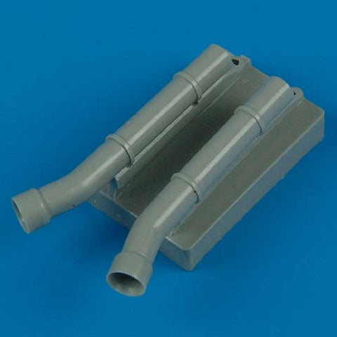 Quick Boost 72 244 1/72 Junkers Ju 87D-5N night exhaust type B(For FUJIMI)