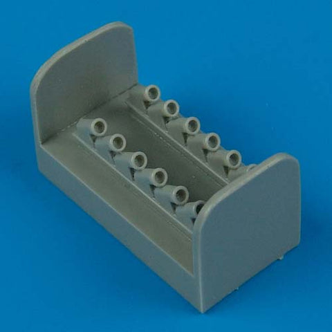 Quick Boost 72 249 1/72 Spitfire Mk.XIV exhaust - Round(For ACADEMY)