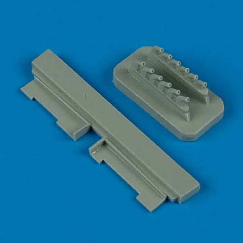 Quick Boost 72 280 1/72 P-51B/C Mustang exhaust(For HASEGAWA)