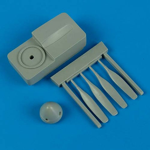 Quick Boost 72 378 1/72 F-51 Mustang propeller w/tool(For TAMIYA)