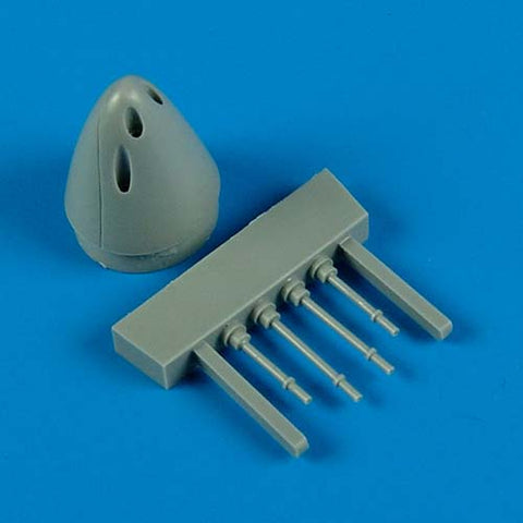 Quick Boost 72 393 1/72 F9F-2 Panther correct nose with gun barrels(For HOBBY BOSS)