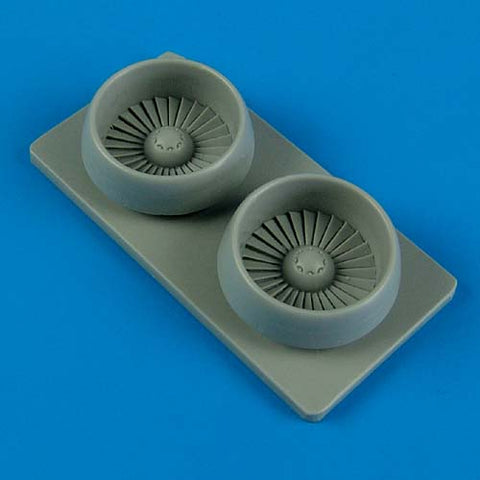Quick Boost 72 411 1/72 A-10A Thunderbolt II correct fan blades(For HOBBY BOSS)