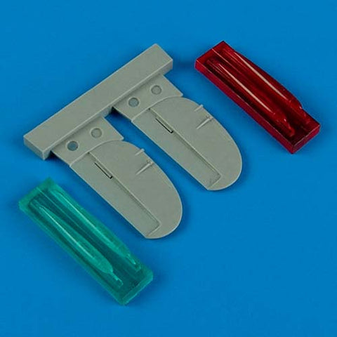 Quick Boost 72 413 1/72 Spitfire Mk.IX position lights & rudder(For HASEGAWA)