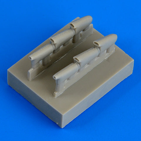 Quick Boost 72 456 1/72 Hawker Hurricane Mk. I - late exhaust(For AIRFIX)