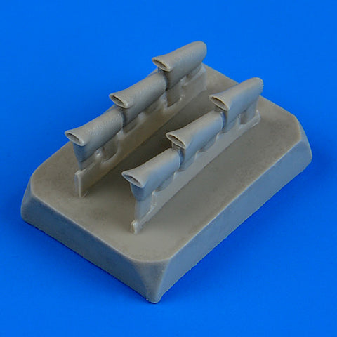 Quick Boost 72 483 1/72 Defiant Mk.I exhaust - fishtail(For AIRFIX)