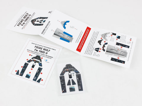 Red Fox Stadio RFSQS-24005 1/24 Fw 190D-9 Dora with 21 cm panel (For Updated) (For Trumpeter)