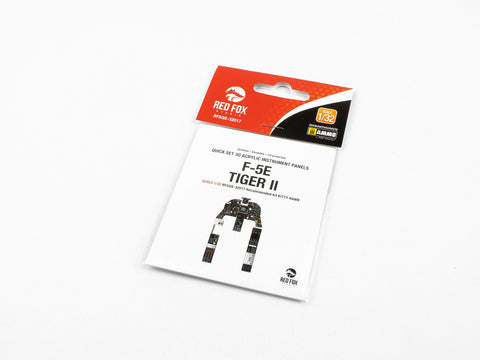 Red Fox Stadio RFSQS-32017 1/32 F-5E Tiger II (For Kitty Hawk)