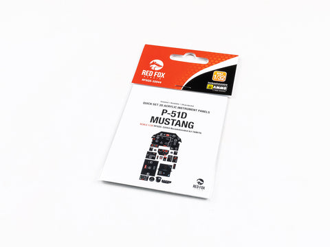 Red Fox Stadio RFSQS-32044 1/32 P-51D Mustang (For Tamiya)