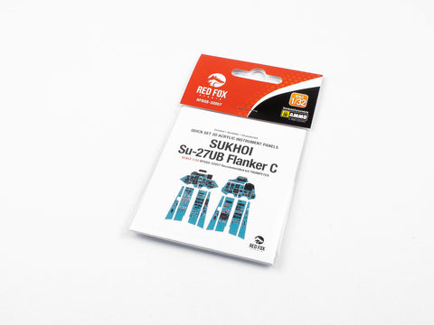 Red Fox Stadio RFSQS-32057 1/32 Sukhoi Su-27 Flanker C (For UB) (For Trumpeter)