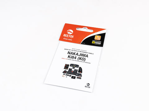 Red Fox Stadio RFSQS-32093 1/32 Nakajima Ki84 (For KO) (For Hasegawa)